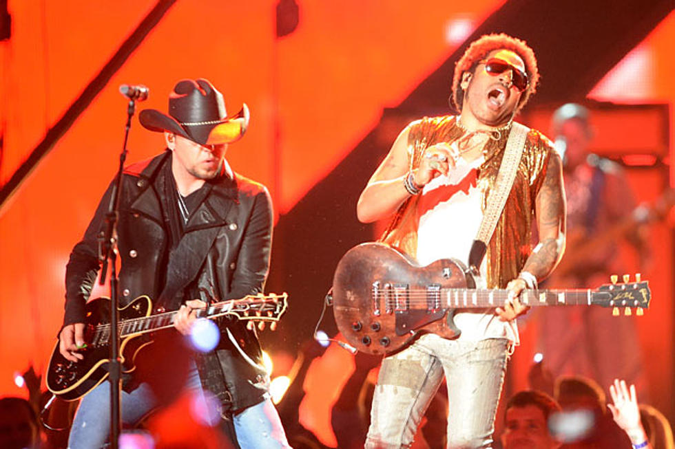 Jason Aldean and Lenny Kravitz Open 2013 CMT Awards With Rockin’ Version of ‘American Woman’