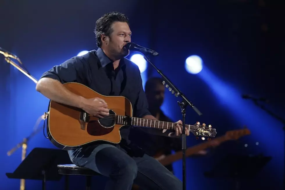 Red River Blue Becomes Blake Shelton&#8217;s First Million-Selling Album