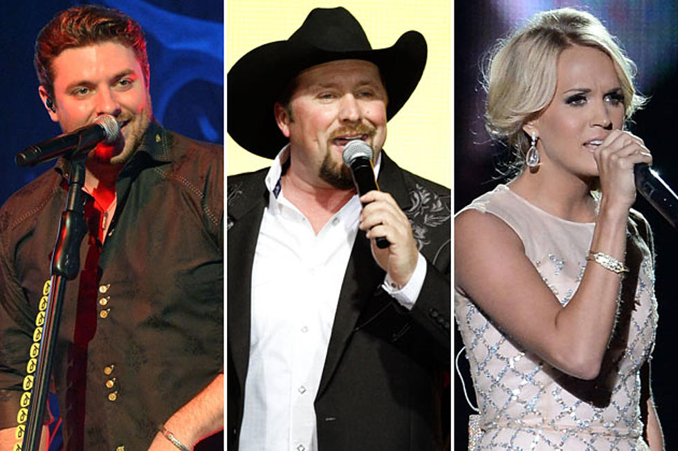 Chris Young, Tate Stevens + Carrie Underwood Battle for No. 1 Spot on ToC Top 10 Video Countdown