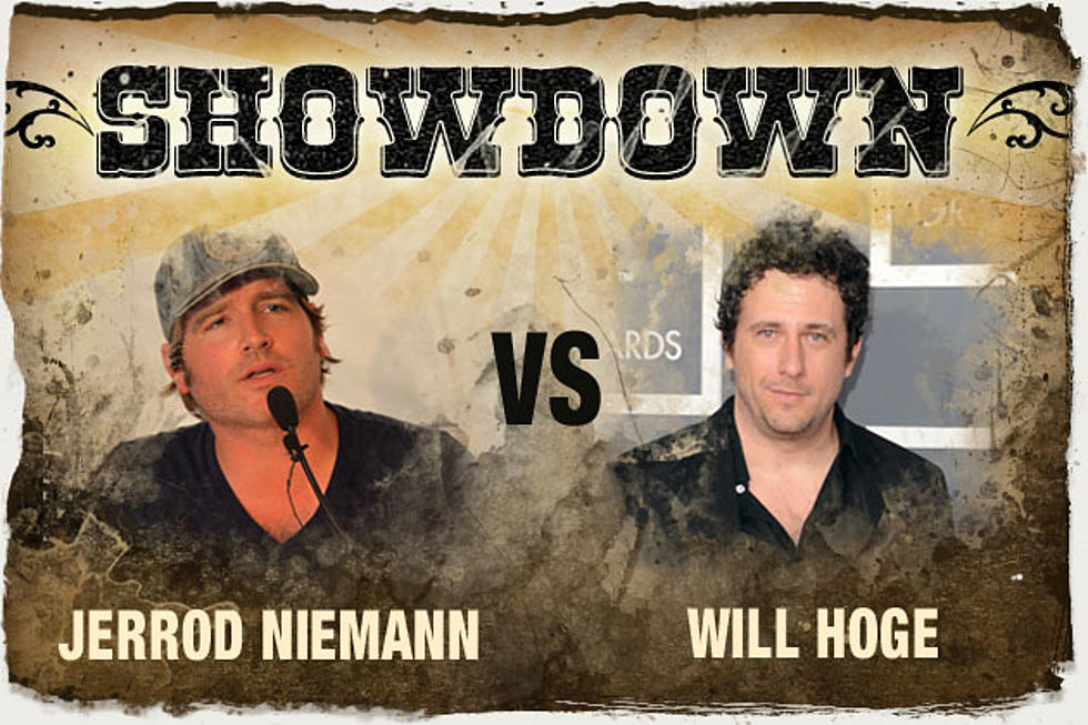 Jerrod Niemann vs. Will Hoge &#8211; The Showdown