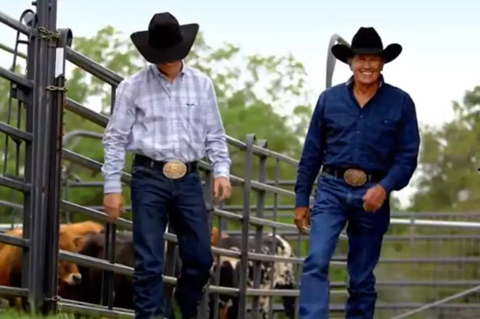 George Strait and Trevor Brazile Are Two of a Kind in Wrangler Cowboys Commercial