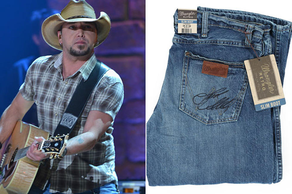 Win a Pair of Wrangler Jeans Signed by Jason Aldean