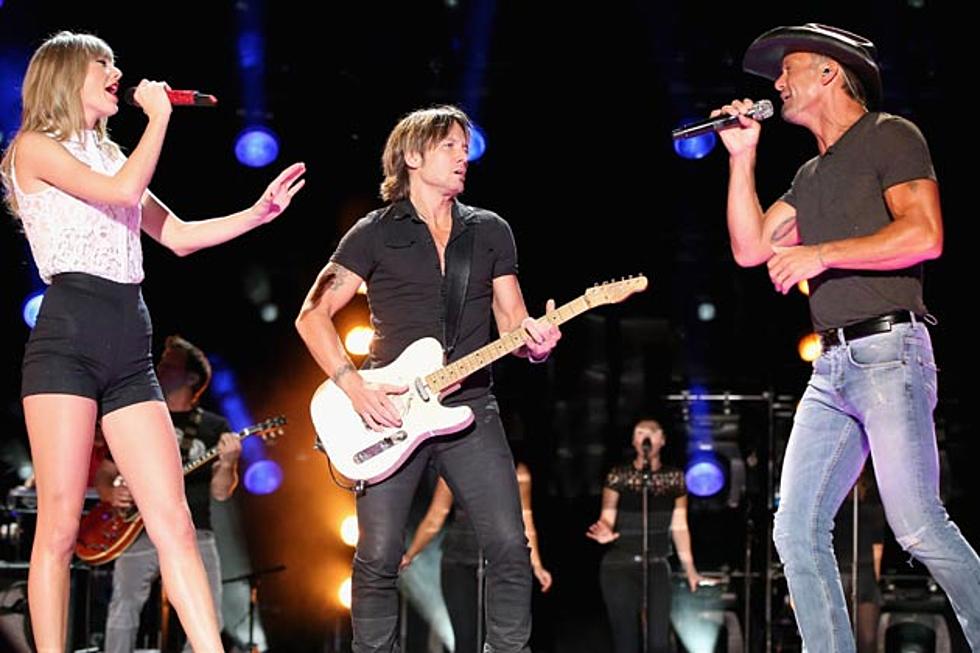 Tim McGraw, Taylor Swift and Keith Urban Nab Early 2013 CMA Awards