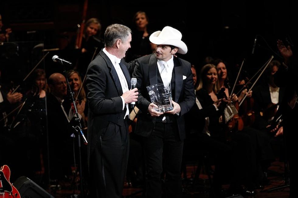 Brad Paisley Honored With Prestigious Harmony Award From Nashville Symphony
