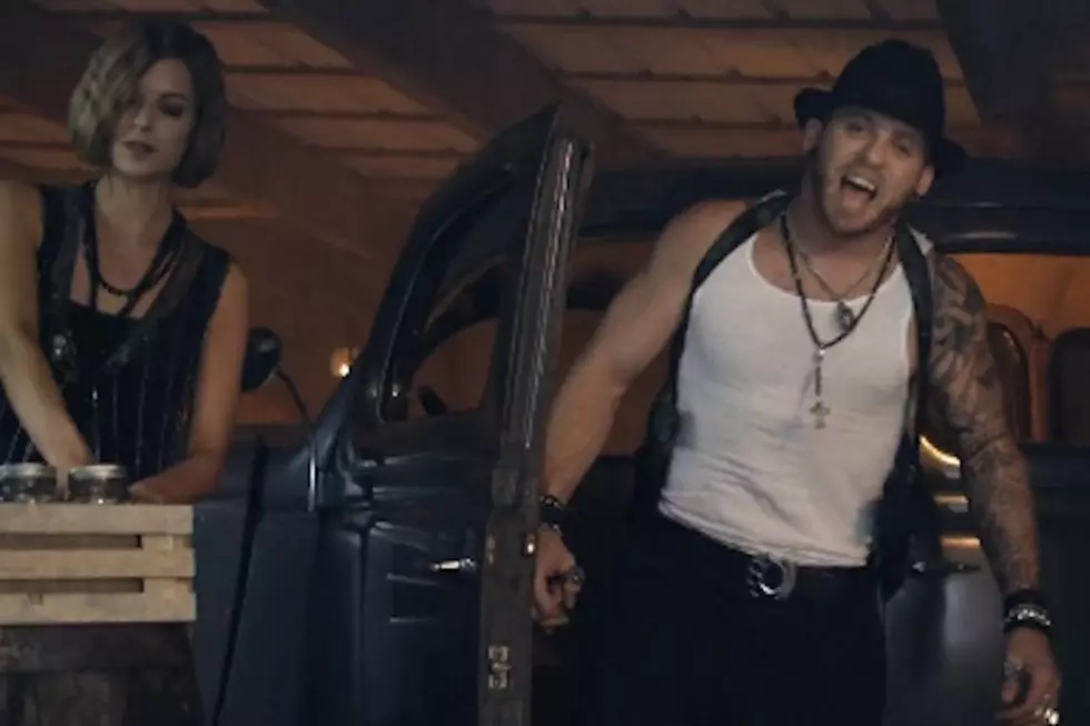 Brantley Gilbert Finds Loads of Moonshine, Pretty Ladies in ‘Bottoms Up’ Video