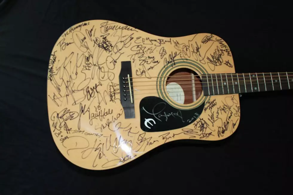 Taste of Country Signed Guitar Auction Raises Over $6K for St. Jude Kids