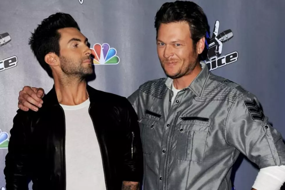 Blake Shelton Gets a Big and Sexy Gift From Adam Levine