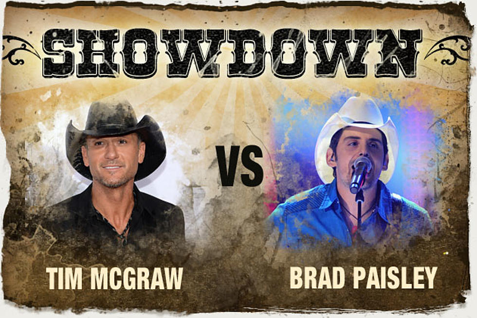 Tim McGraw vs. Brad Paisley – The Showdown
