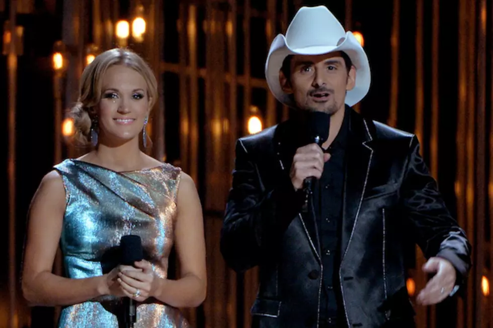 Brad Paisley Brings Surprise Guest Carrie Underwood Onstage in Nashville [Watch]