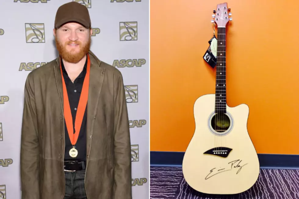 Win an Acoustic Guitar Signed by Eric Paslay