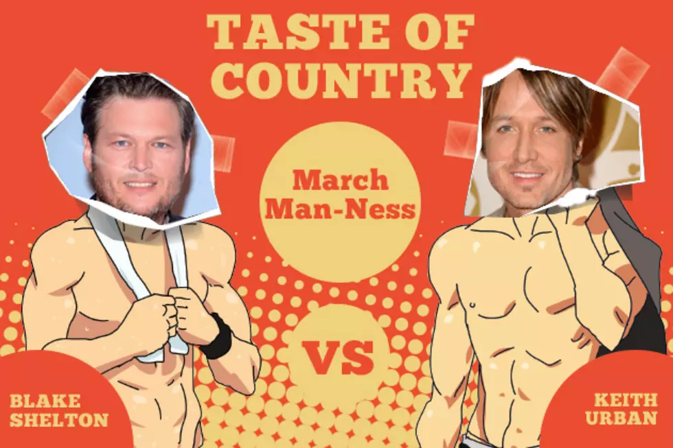 Blake Shelton vs. Keith Urban – 2014 March Man-Ness, Round 1