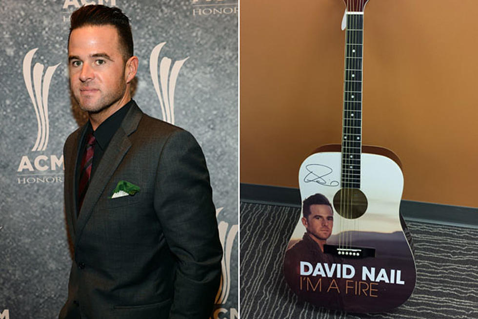 Win an Acoustic Guitar Autographed by David Nail