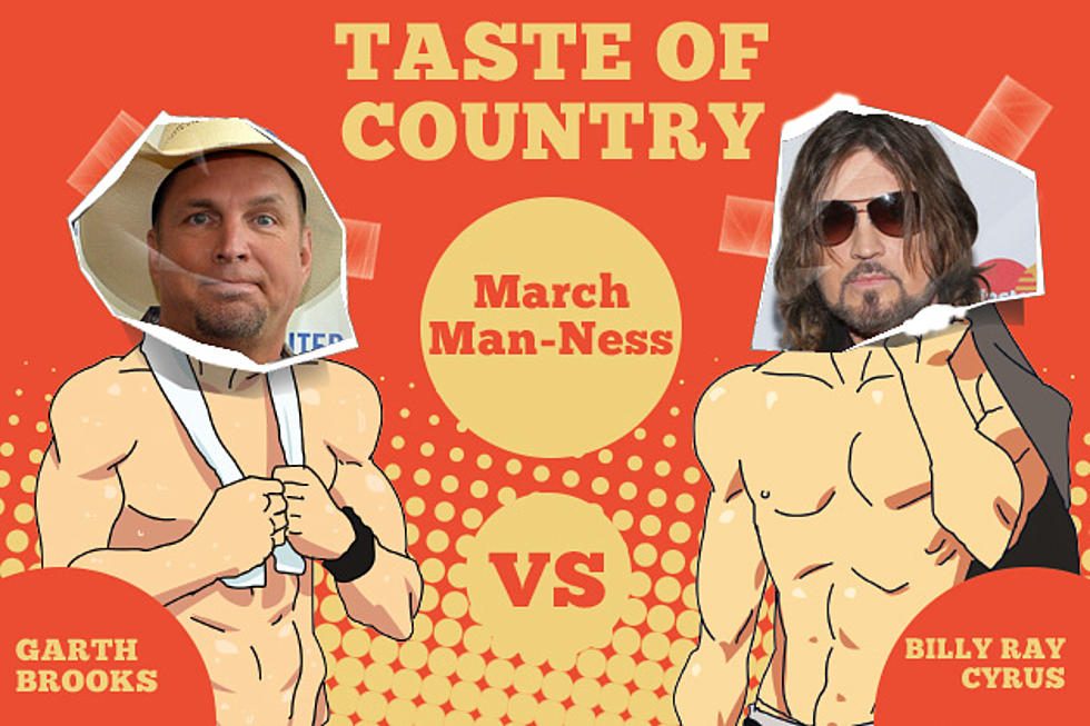 Garth Brooks vs. Billy Ray Cyrus – 2014 March Man-Ness, Round 1