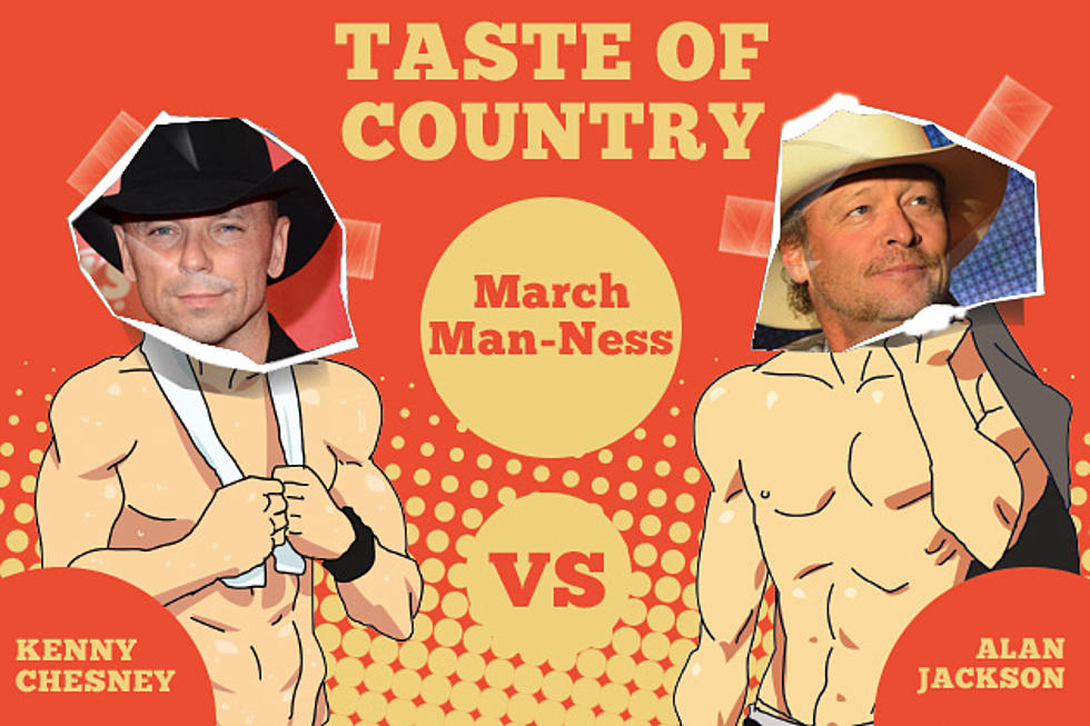 Kenny Chesney vs. Alan Jackson &#8211; 2014 March Man-Ness, Round 1