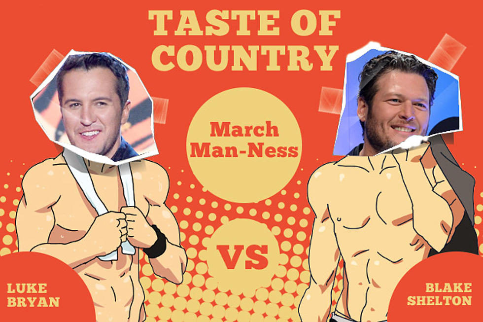 Luke Bryan vs. Blake Shelton – 2014 March Man-Ness, Round 2