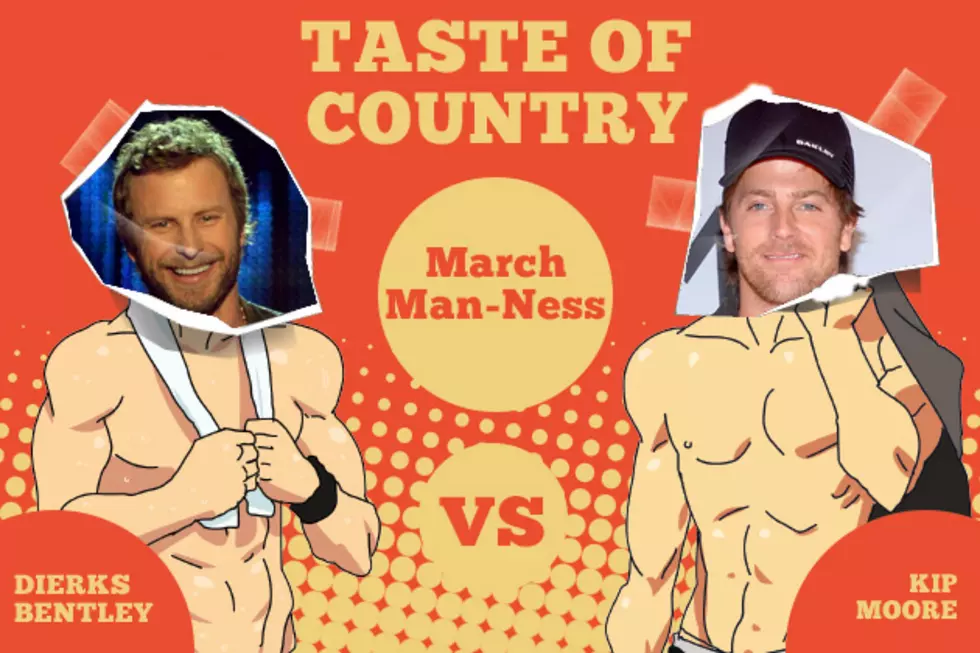 Dierks Bentley vs. Kip Moore – 2014 March Man-Ness, Round 1