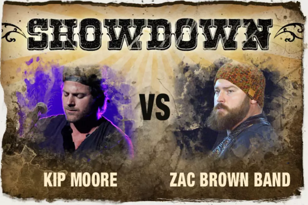 Kip Moore vs. Zac Brown Band &#8211; The Showdown