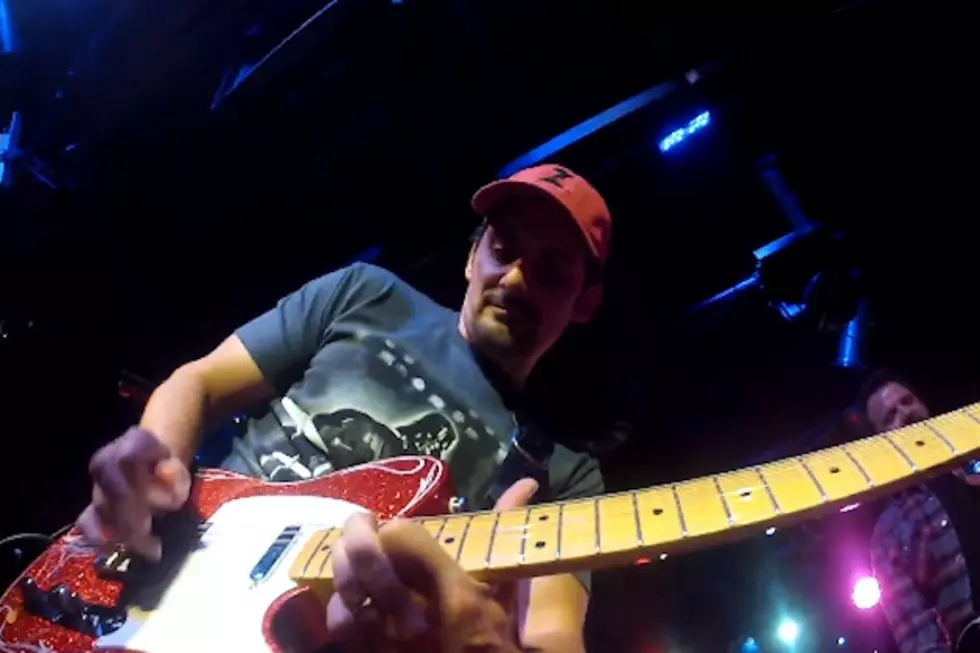 Brad Paisley Plays Slide Guitar Solo With GoPro Camera [Watch]