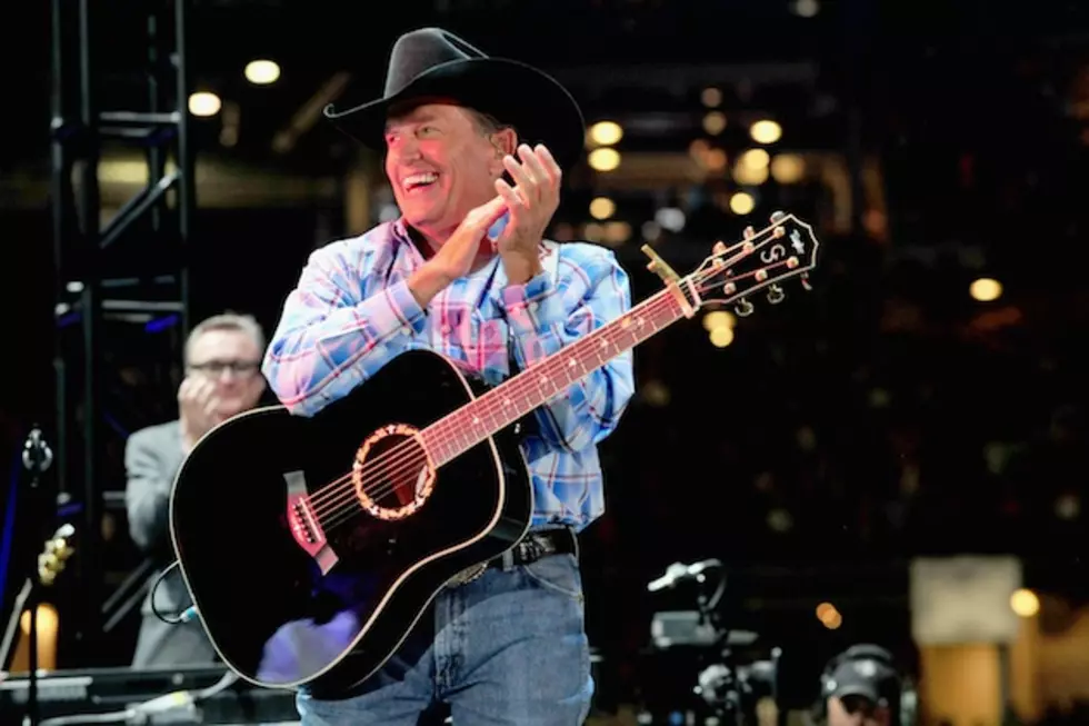 Man Who Caught George Strait’s Hat Plans to Keep It (VIDEO)