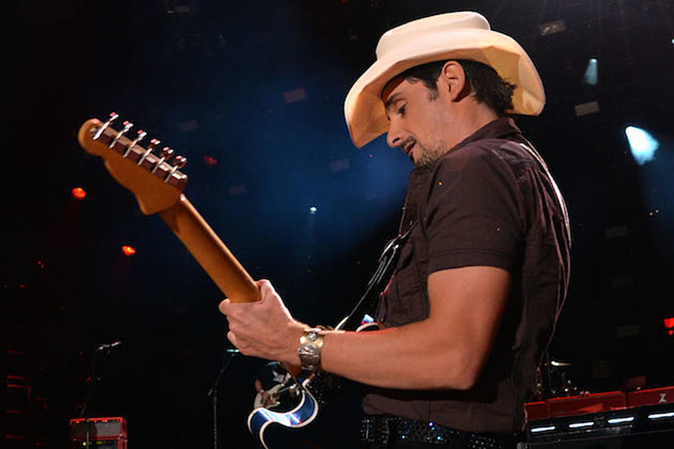 Brad Paisley Mixed Tracks for His New Album on Air Force One