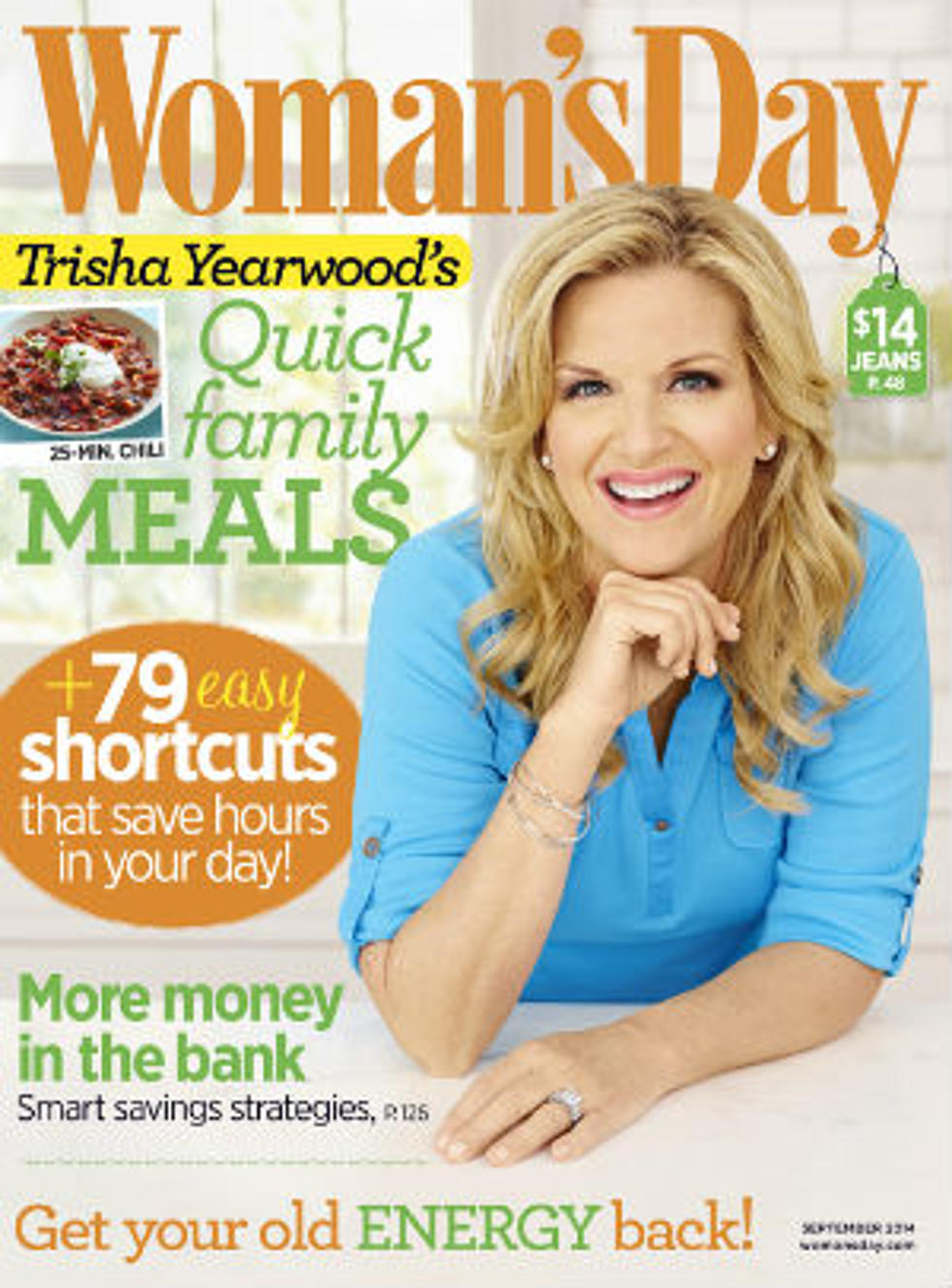Trisha Yearwood Dishes on Healthy Eating in New Woman&#8217;s Day