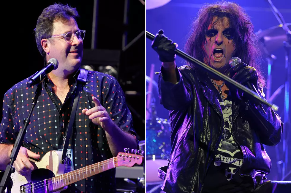Remember When Vince Gill Played Guitar With Alice Cooper?