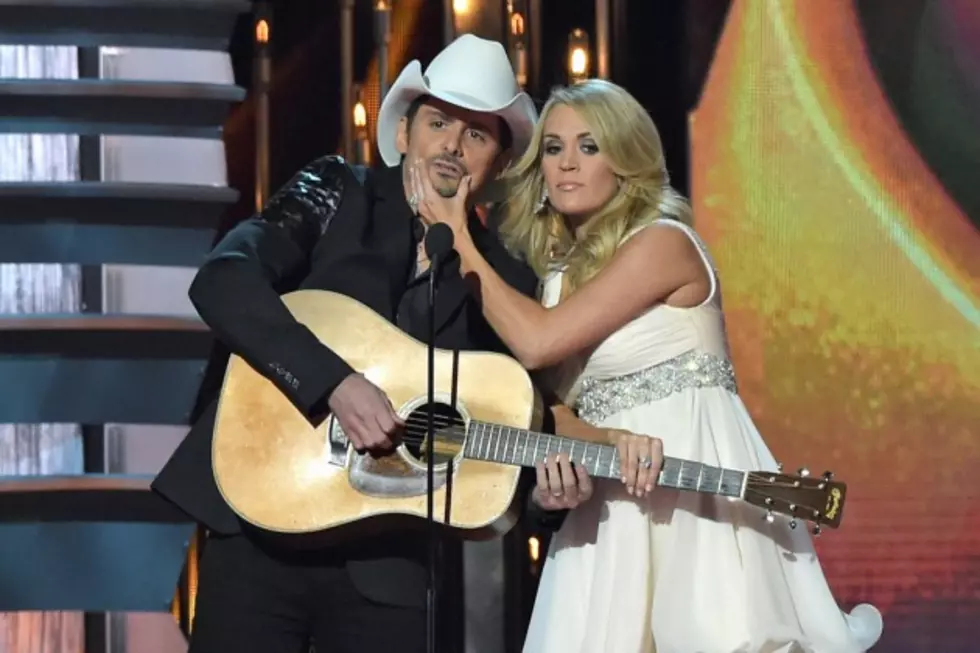 Brad Paisley Recalls Learning the Sex of Carrie Underwood&#8217;s Baby &#8230; and Telling Everyone