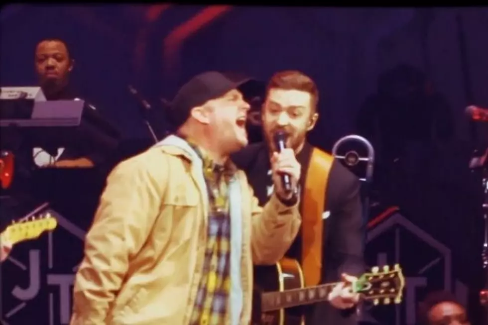 Garth Brooks Joins Justin Timberlake Onstage in Nashville [Watch]