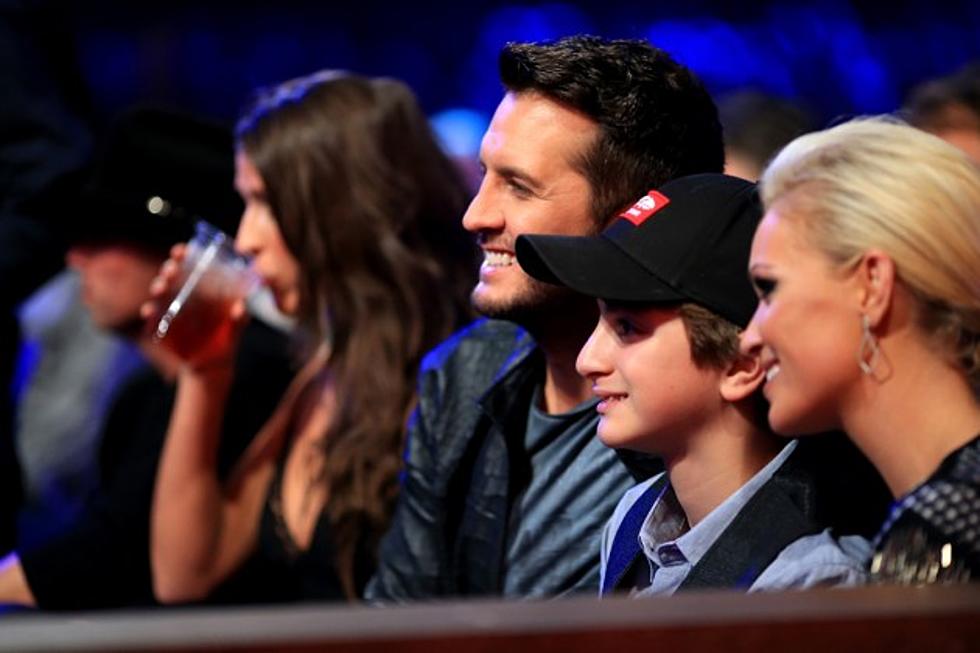 Luke Bryan Brings 13-Year-Old Nephew to 2014 ACC Awards