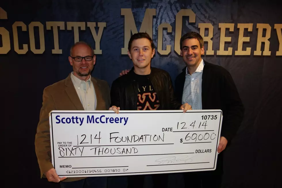 Scotty McCreery Raises $60,000