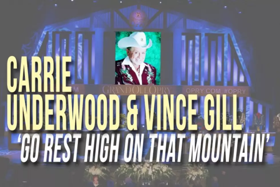 Vince Gill, Carrie Underwood Honor Little Jimmy Dickens With &#8216;Go Rest High on That Mountain&#8217;
