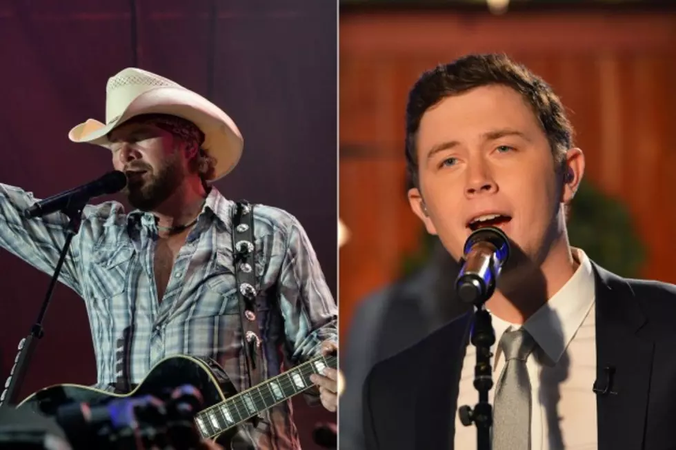 Toby Keith and Scotty McCreery Battle for the Top Spot in the Top 10 Video Countdown