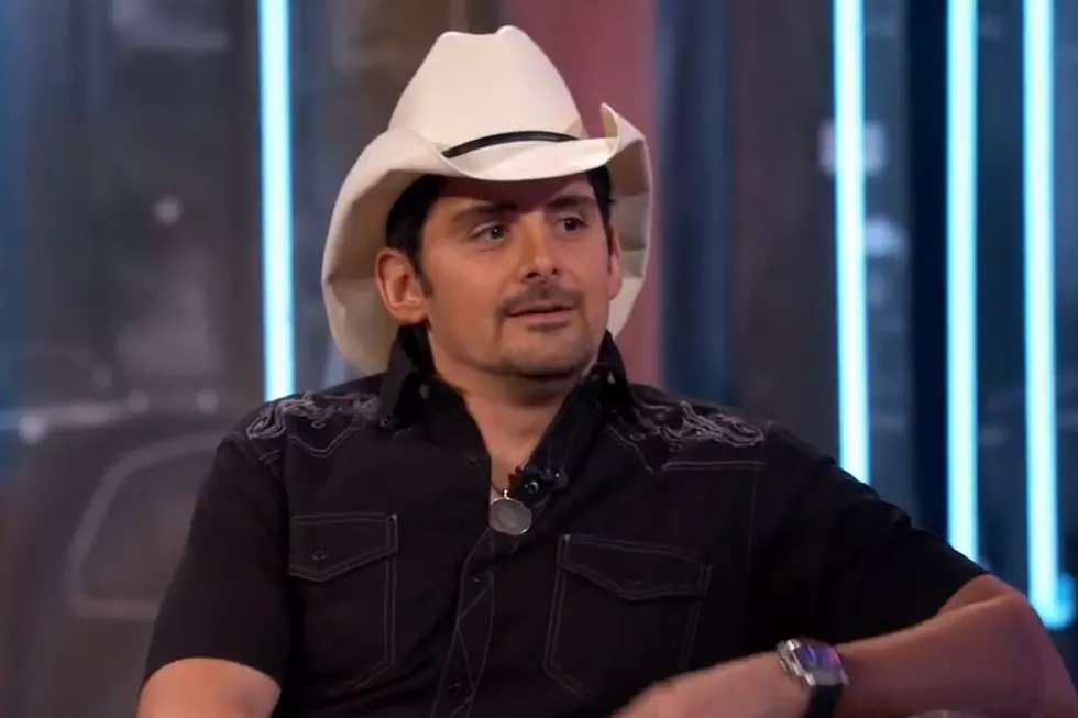 Brad Paisley Enlists Guillermo to Model Clothing Line on ‘Kimmel’ [Watch]