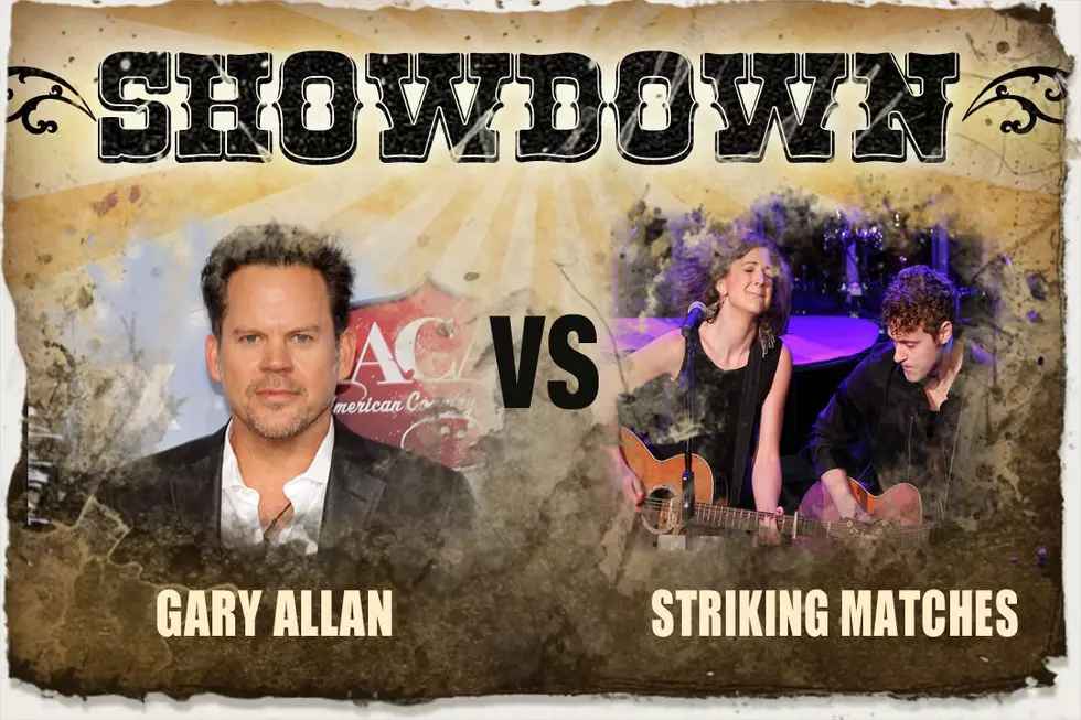 The Showdown: Gary Allan vs. Striking Matches
