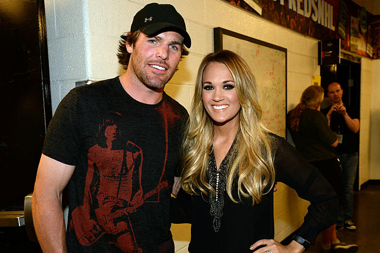 Carrie Underwood Cheers on Her Husband During NHL Playoffs