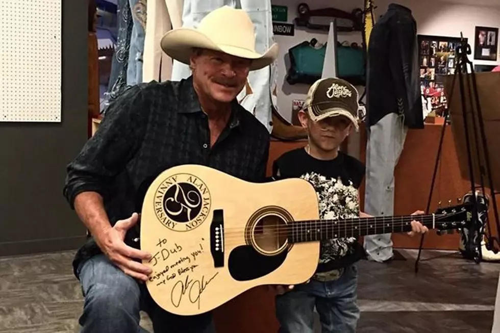 Alan Jackson Makes Dream Come True for Little Boy With Cancer