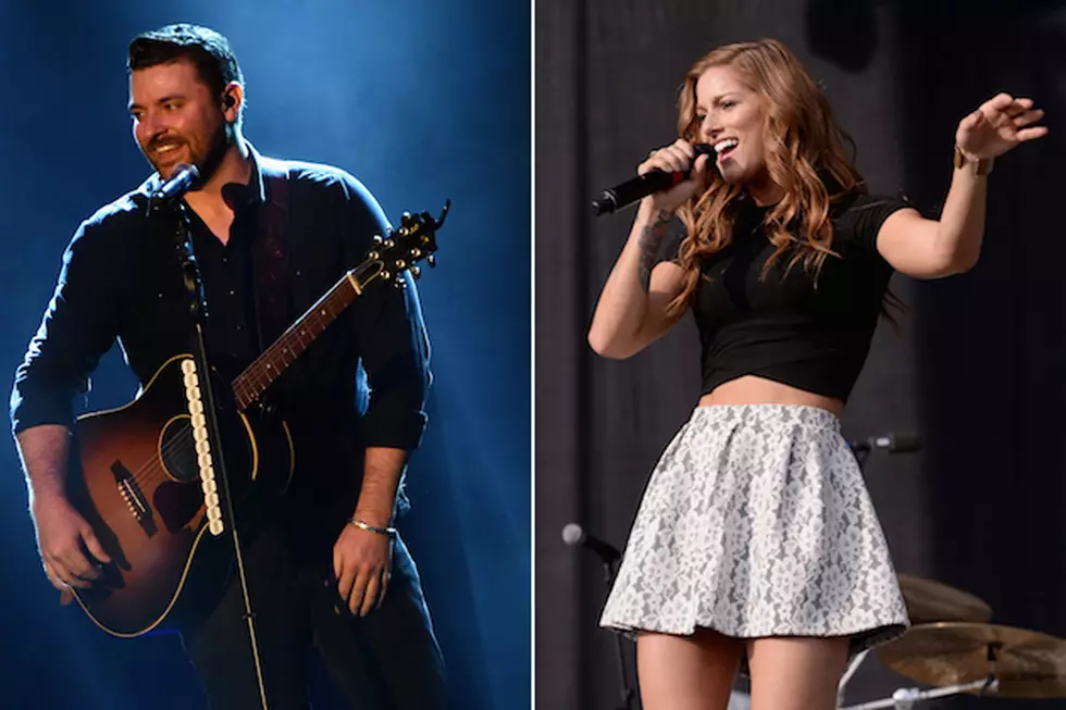 Chris Young and Cassadee Pope Duet 35,000 Feet in the Air