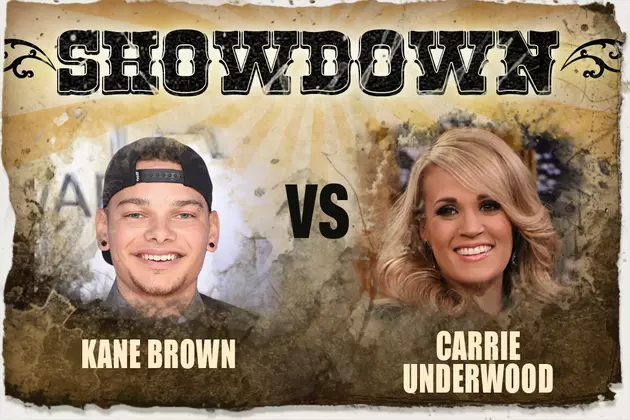 The Showdown:  Kane Brown vs. Carrie Underwood