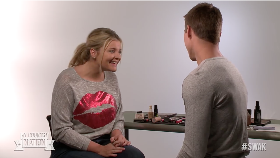 Lauren Alaina&#8217;s Boyfriend Does Her Makeup in Hilarious Video