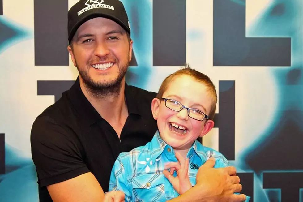 Luke Bryan Meets Little Boy Who Blew Up His Newsfeed With Viral Video