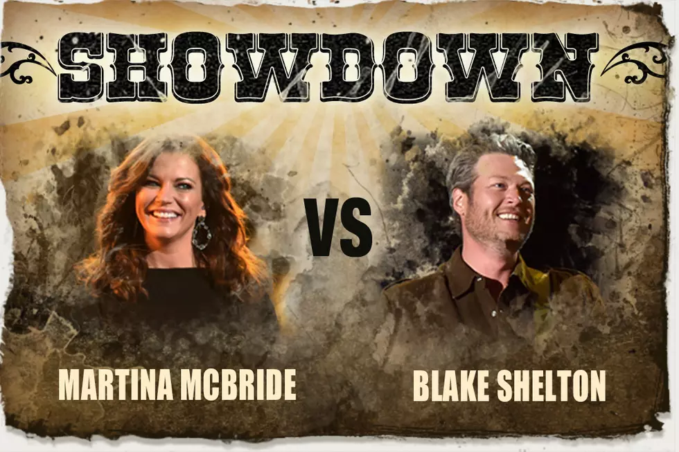 The Showdown: Martina McBride vs. Blake Shelton