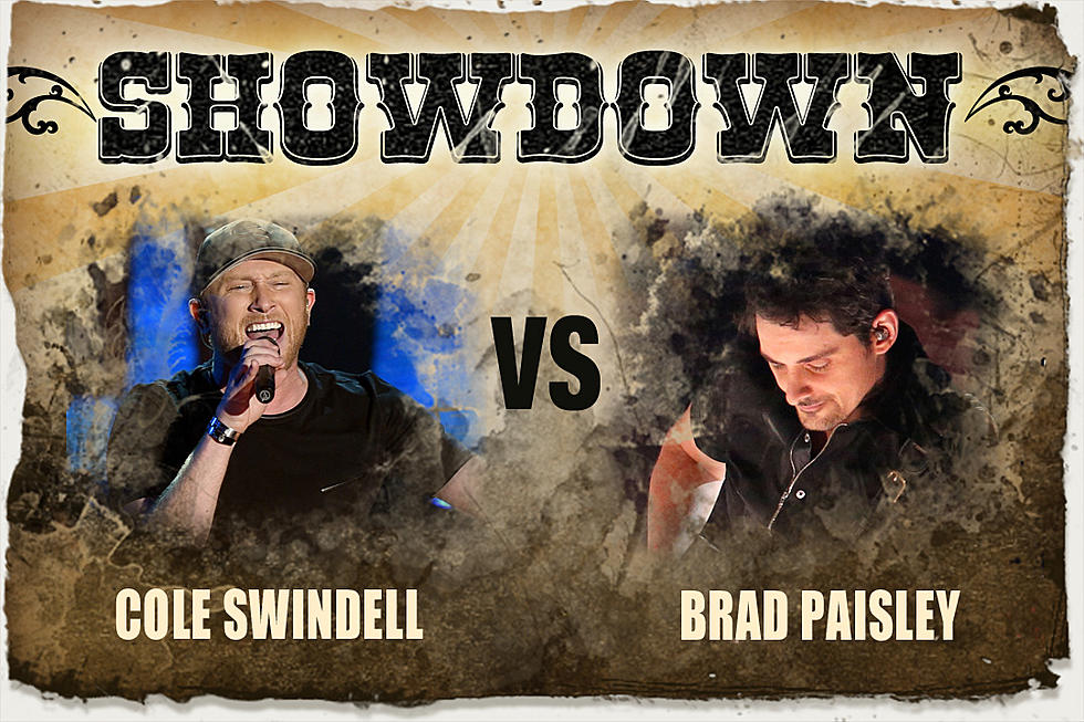 The Showdown: Cole Swindell vs. Brad Paisley