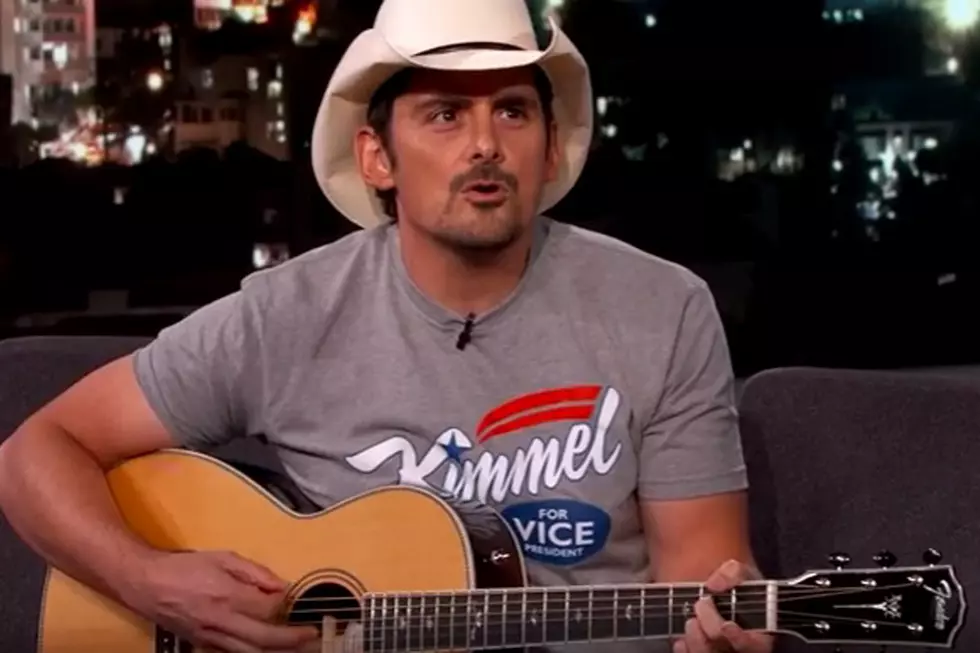 Brad Paisley Addresses Bathroom Gender Issue on ‘Kimmel’ [Watch]