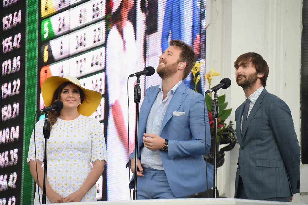 Lady Antebellum Sing in the Rain at Kentucky Derby [Watch]