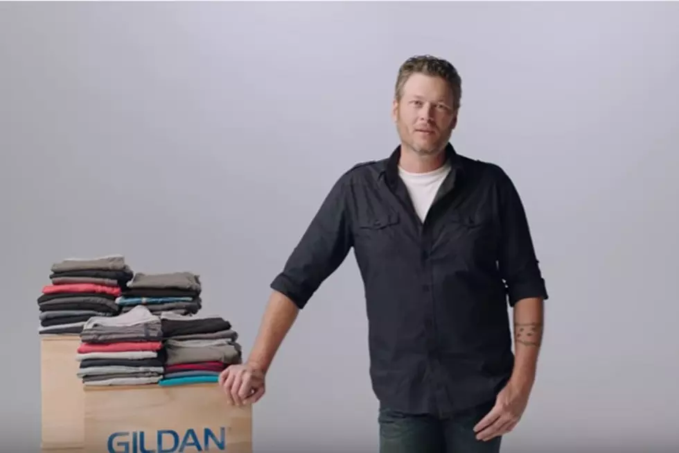 Blake Shelton Is Now an Underwear Model