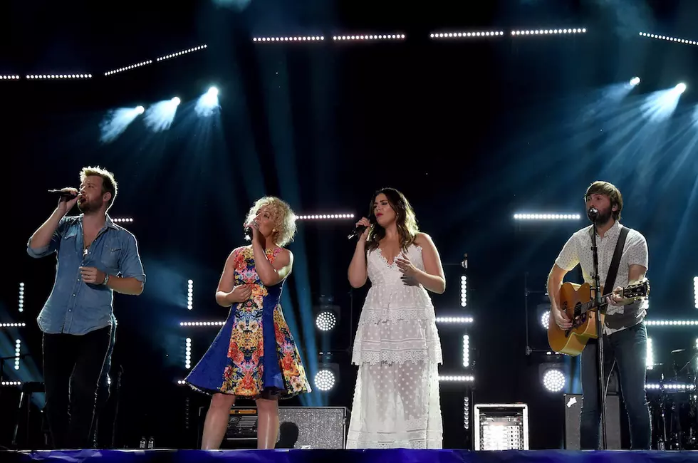 Lady Antebellum Sing Backup for Cam at CMA Fest