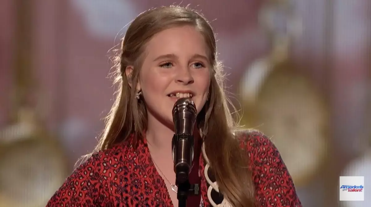 12 Year Old Wows America S Got Talent Judges With My Church