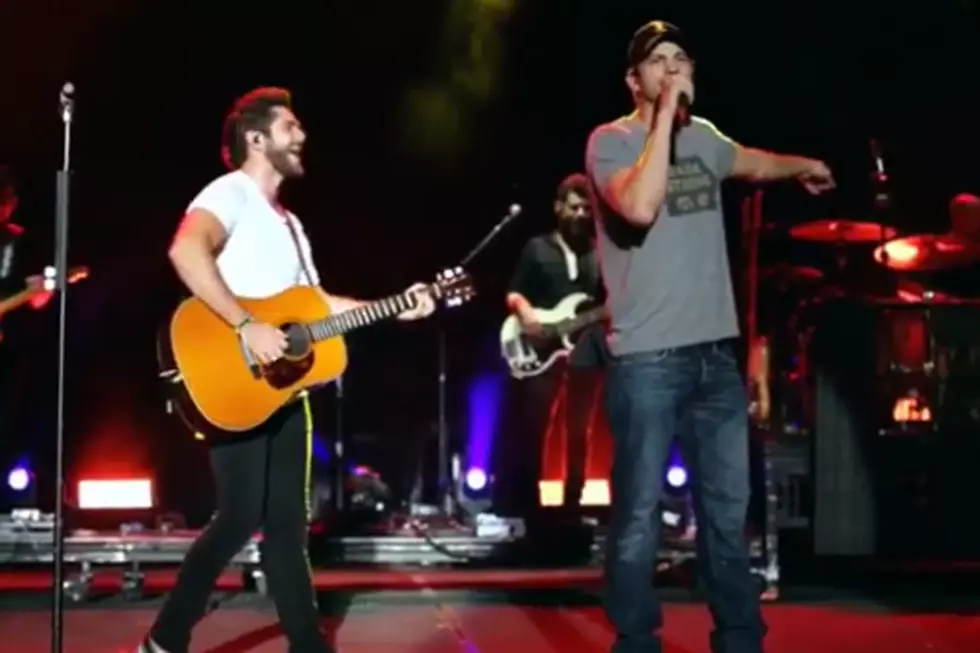 Ashton Kutcher Joins Thomas Rhett for Garth Brooks Cover [Watch]