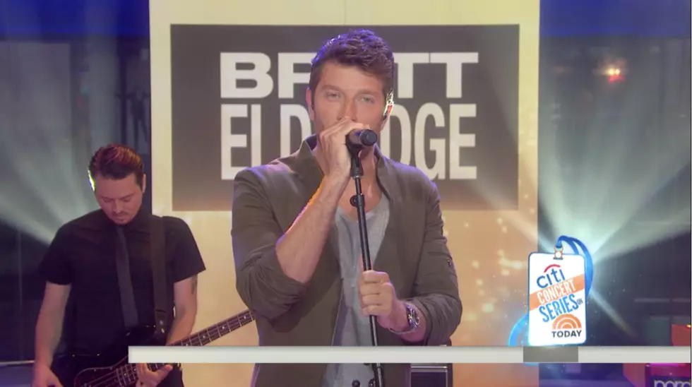 Brett Eldredge Charms With ‘Wanna Be That Song’ on ‘Today’ [Watch]