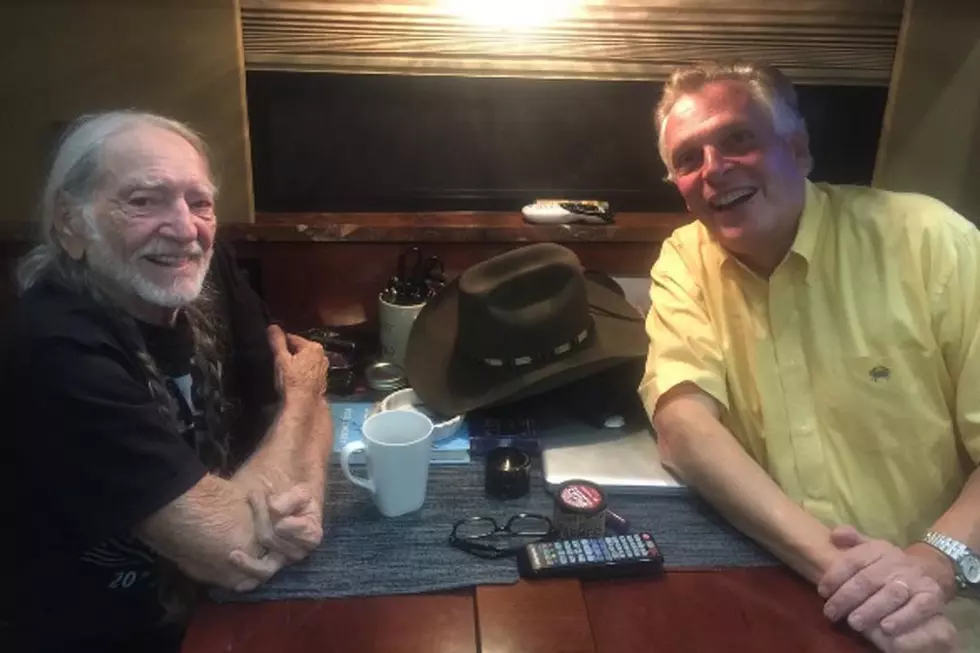 Oops! Virginia Governor Unknowingly Poses for Photo With Willie Nelson&#8217;s Weed